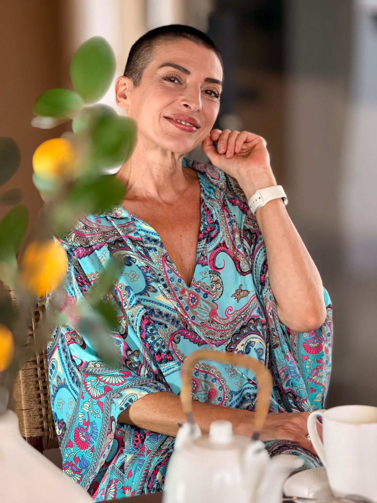 Maxi Kaftan en soie oversize – robe ample longue - robe d’intérieur grande taille fluide