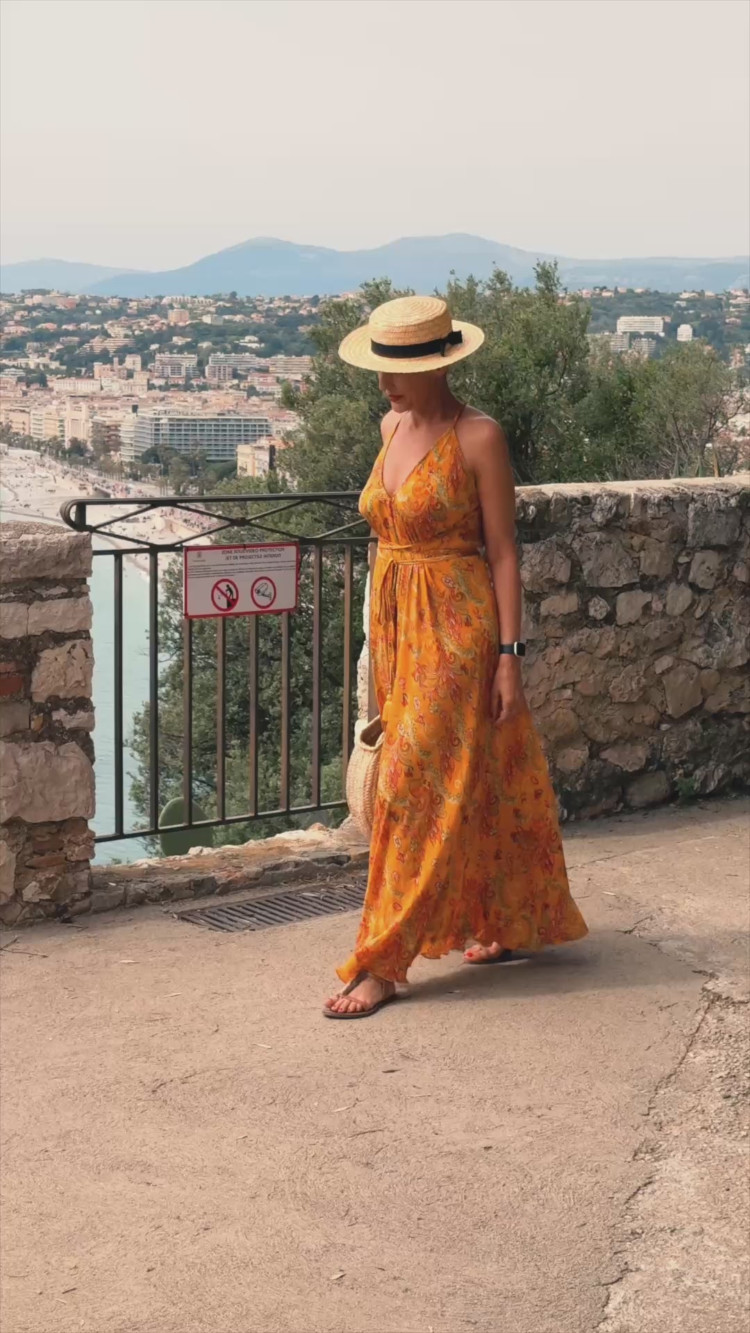 Silk backless dress / summer dress / one size / boho dress / Light dress / vintage dress