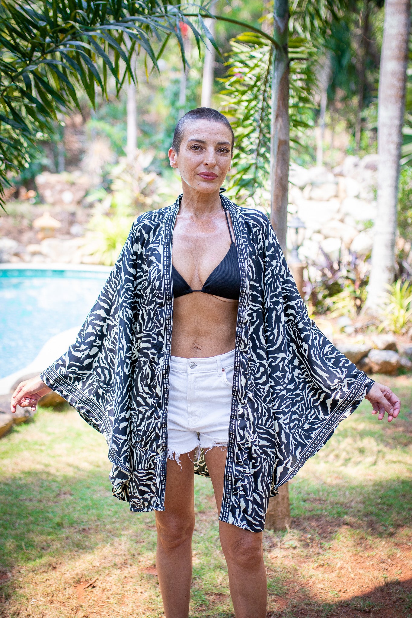 Nouveau !! Kimono court en soie, kimono sil avec ceinture, kimono vintage, kimono boho, robe de chambre