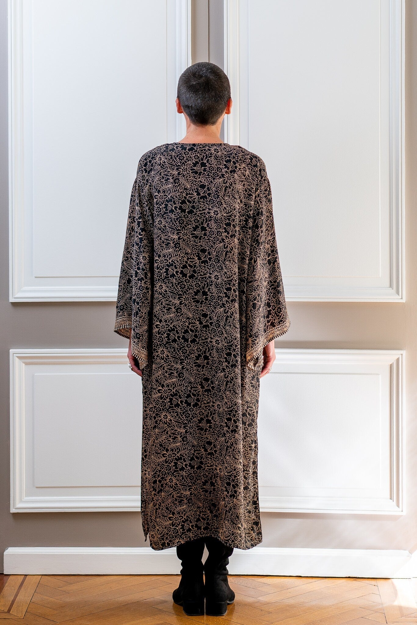 Kimono en soie femme, kimono vintage, kimono Boho, robe de chambre en soie