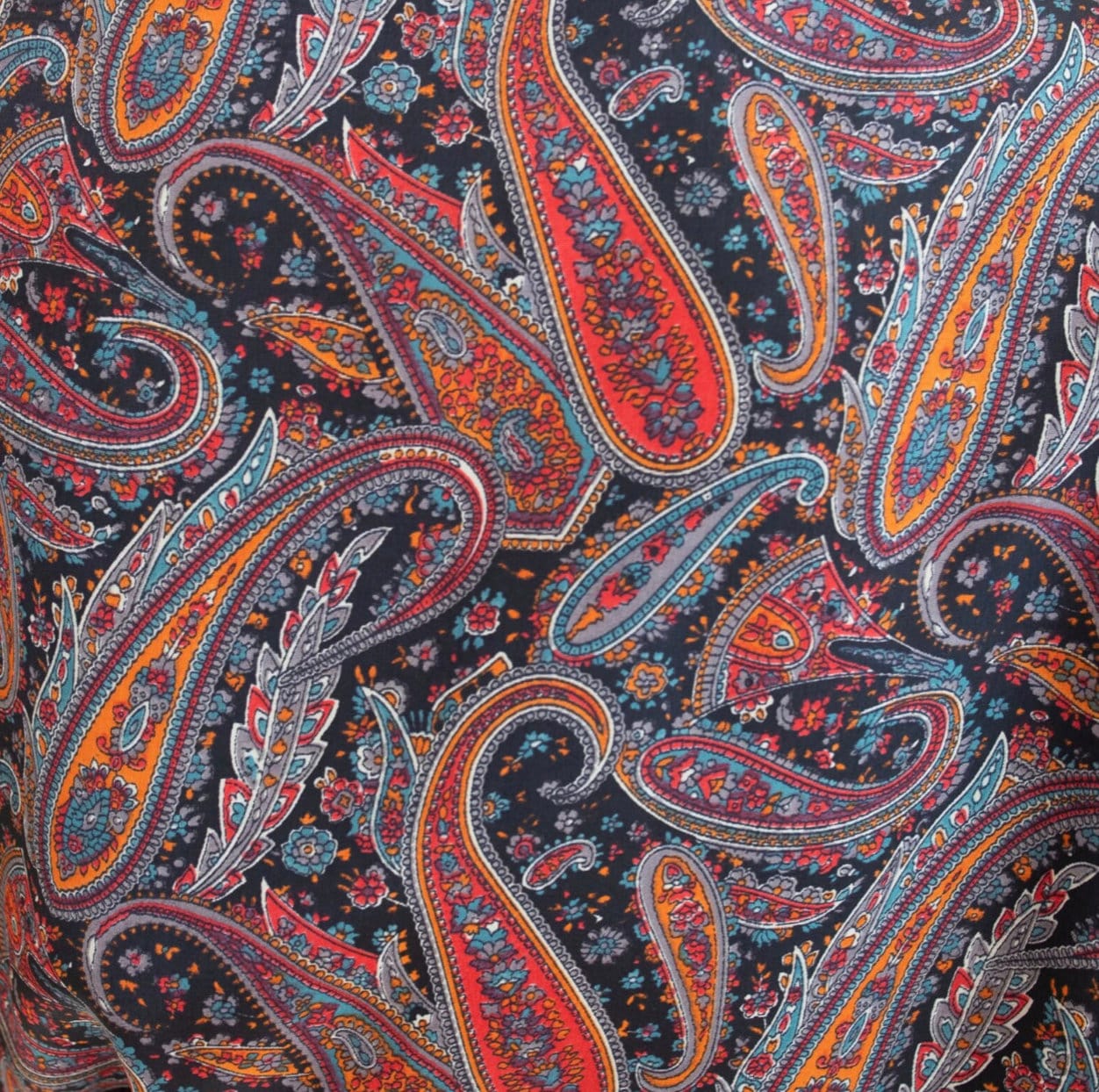 Vintage silk blouse with balloon sleeves, oversized collar, maxi low-cut blouse, long-sleeved blouse