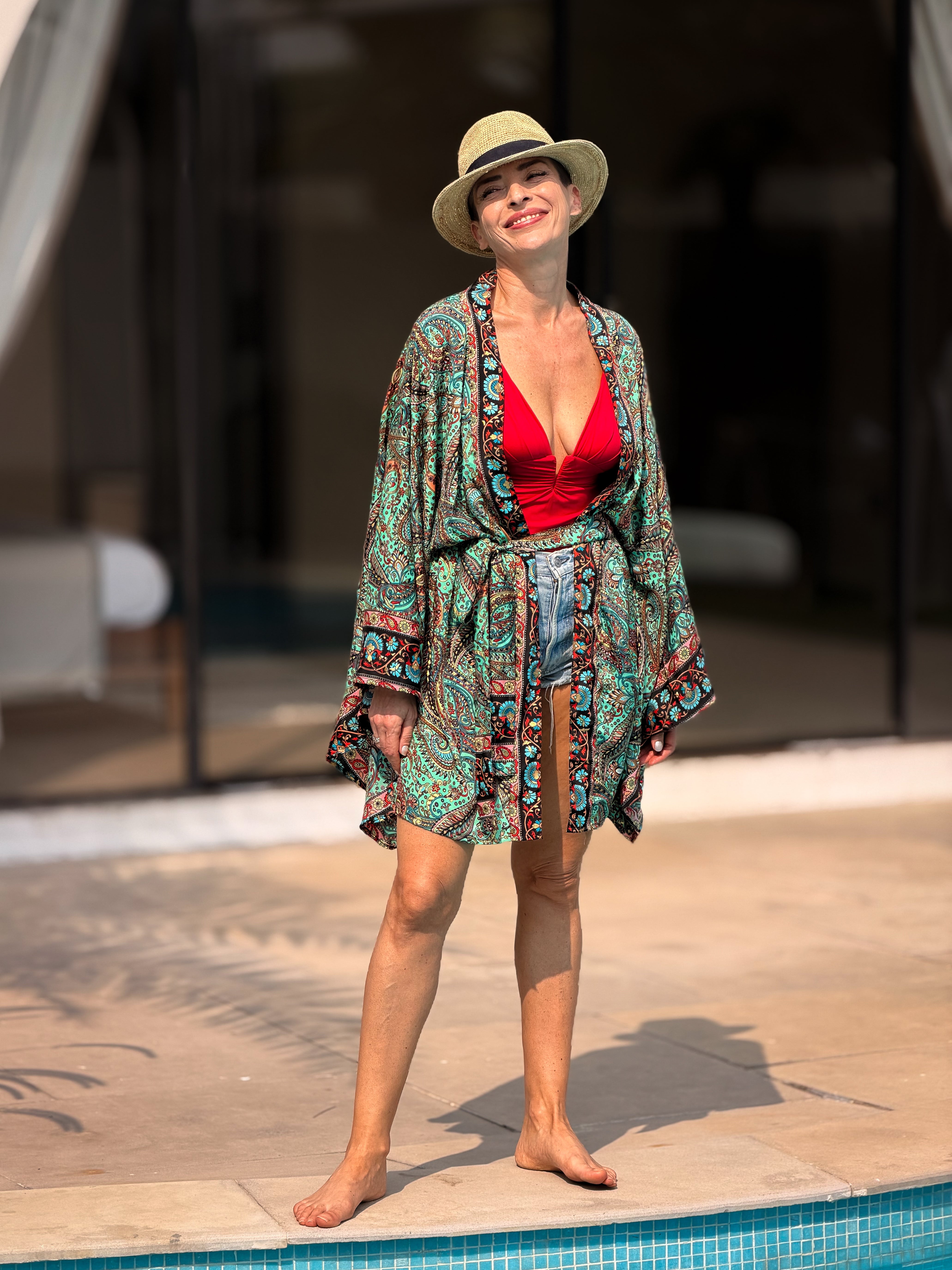 Short vintage silk kimono – Japanese inspiration