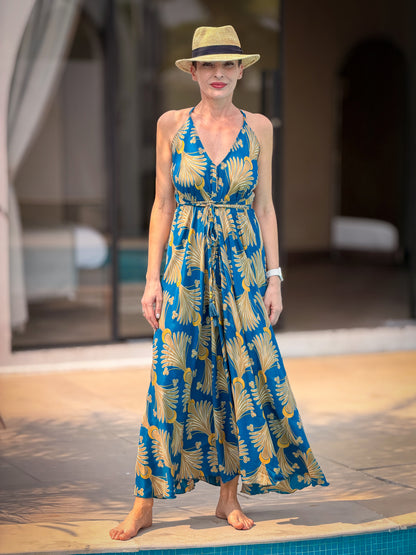 Robe dos nu en soie – Robe d’été légère bohème