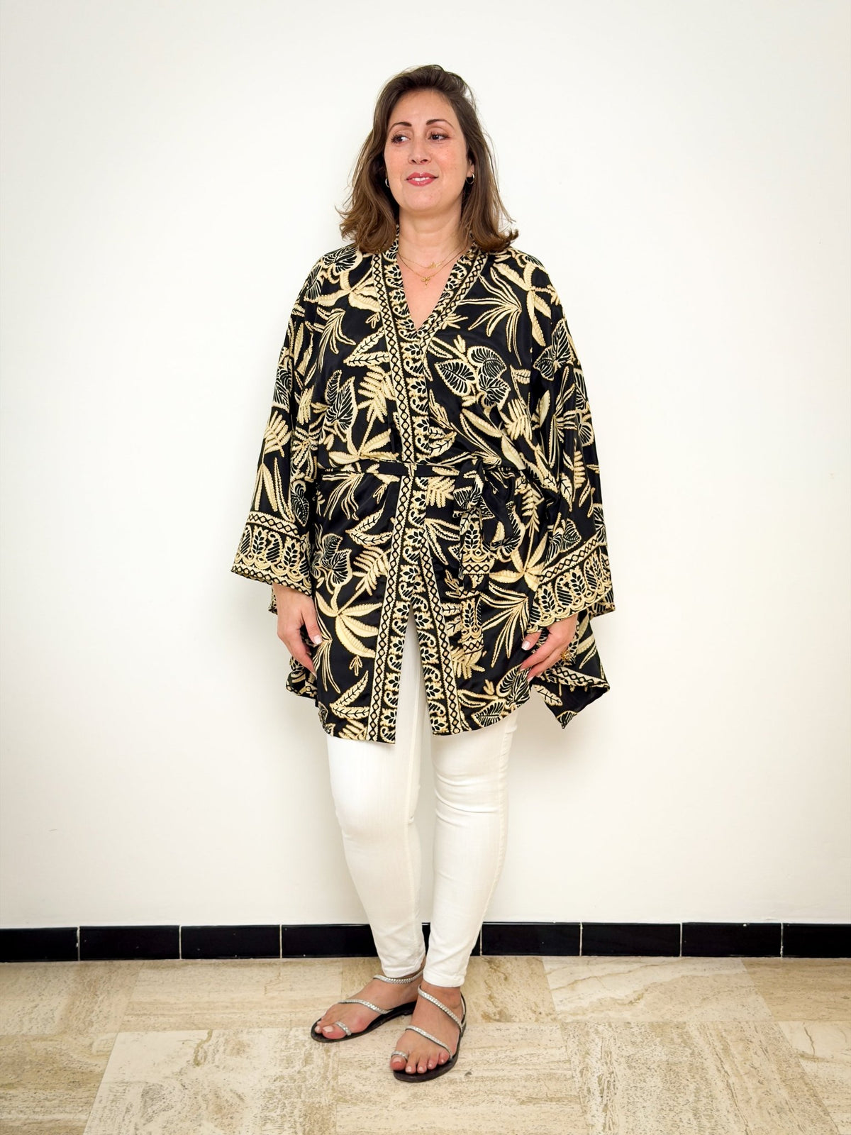 Short vintage silk kimono – Japanese inspiration