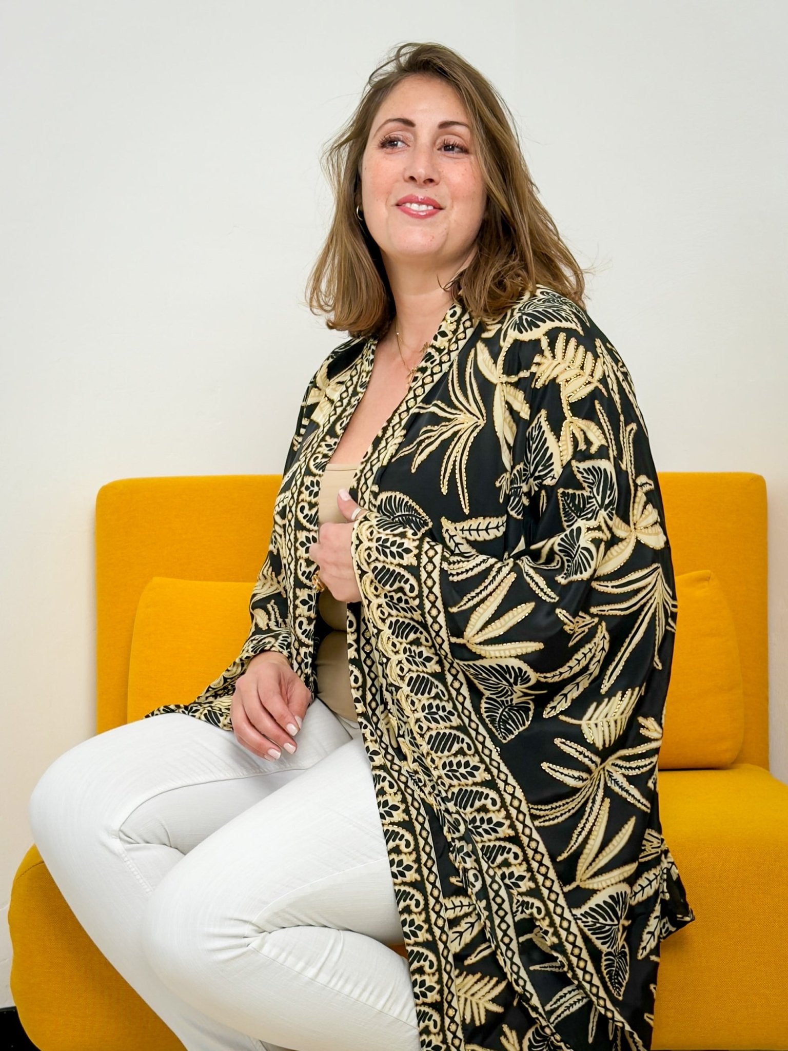 Short vintage silk kimono – Japanese inspiration