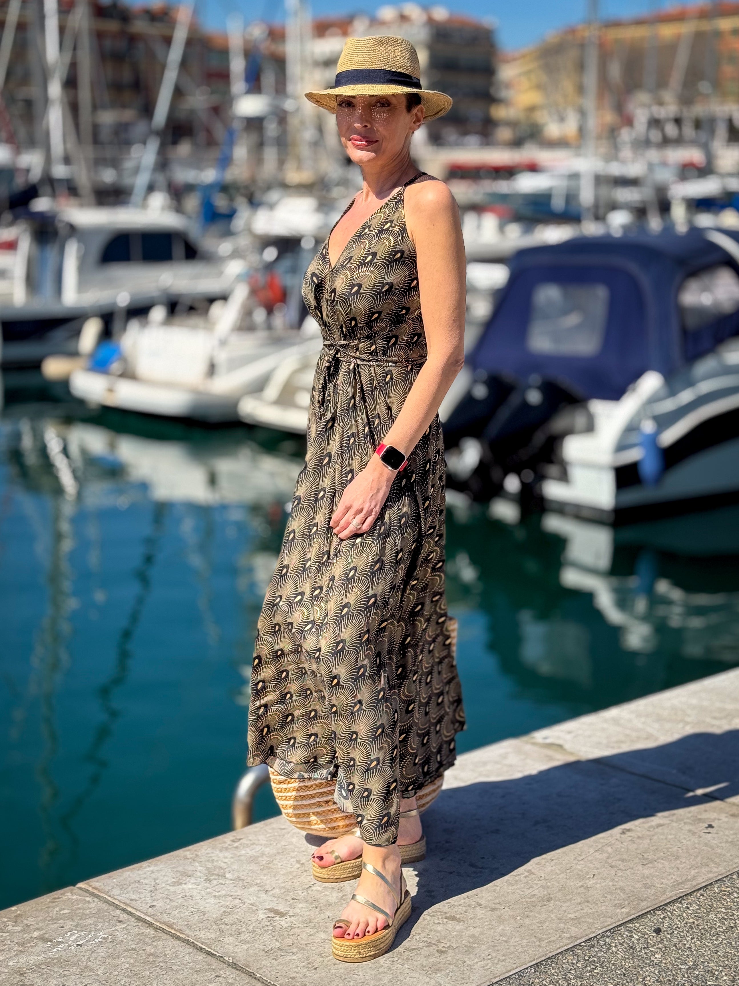 Silk backless dress / summer dress / one size / boho dress / light dress / vintage dress