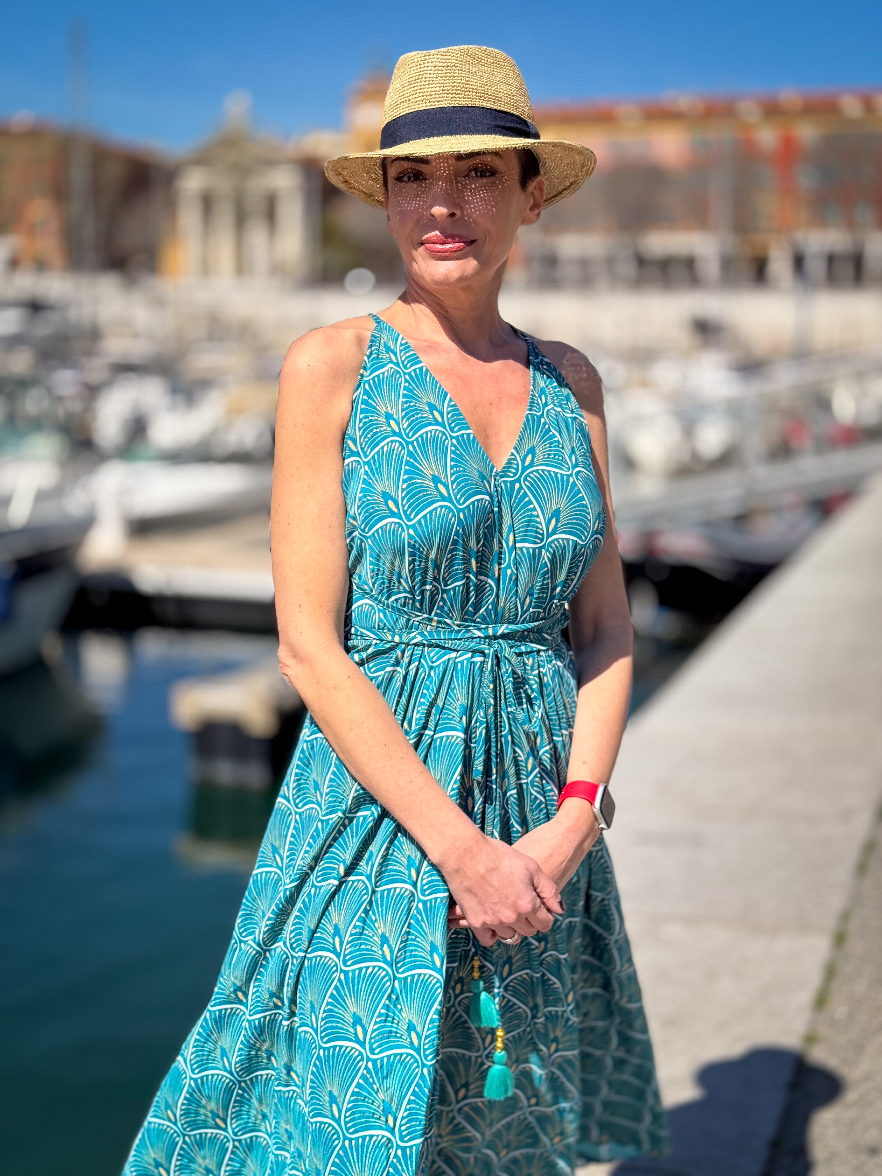 Silk backless dress / summer dress / one size / boho dress / light dress / vintage dress