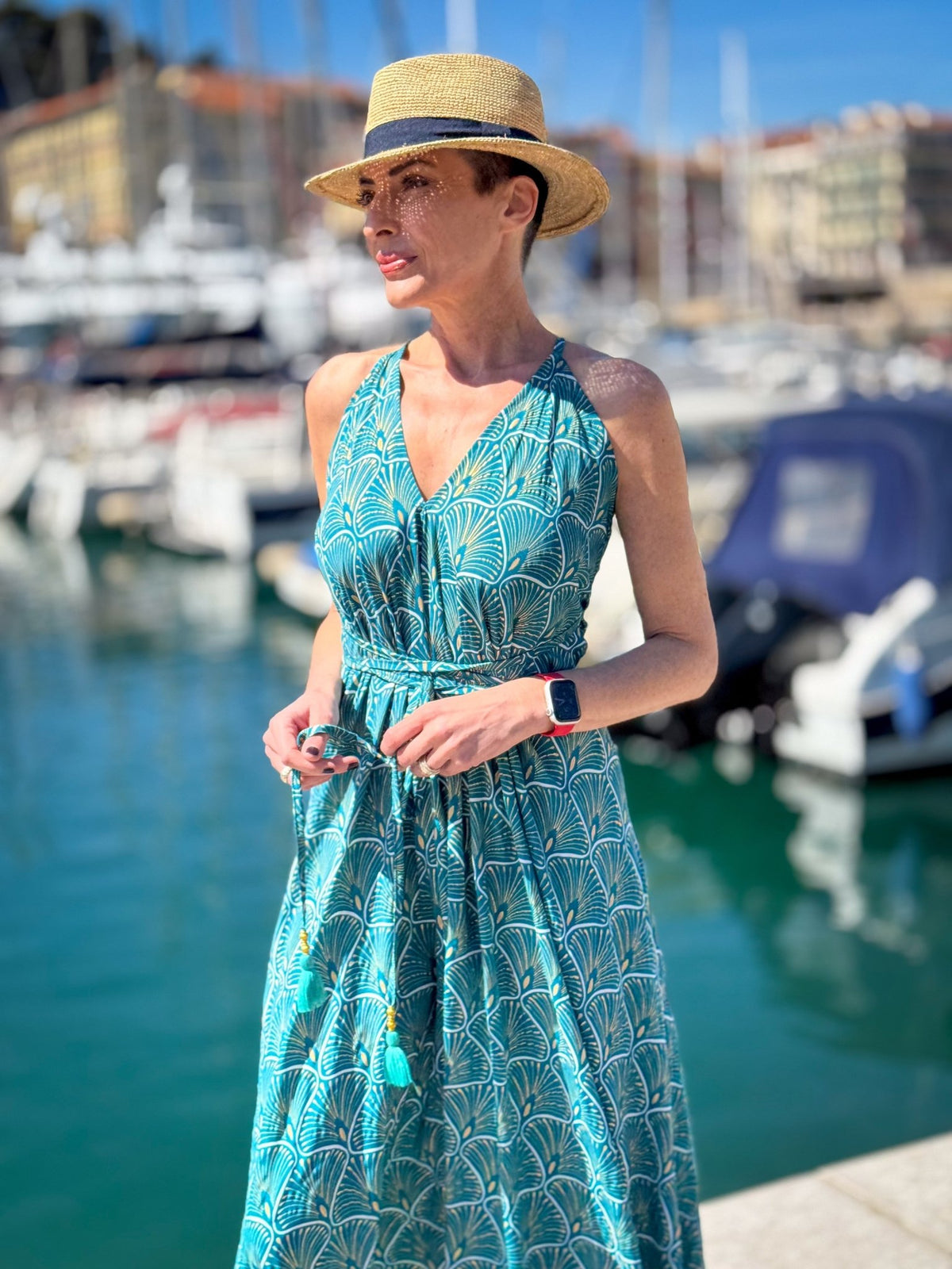 Silk backless dress / summer dress / one size / boho dress / light dress / vintage dress