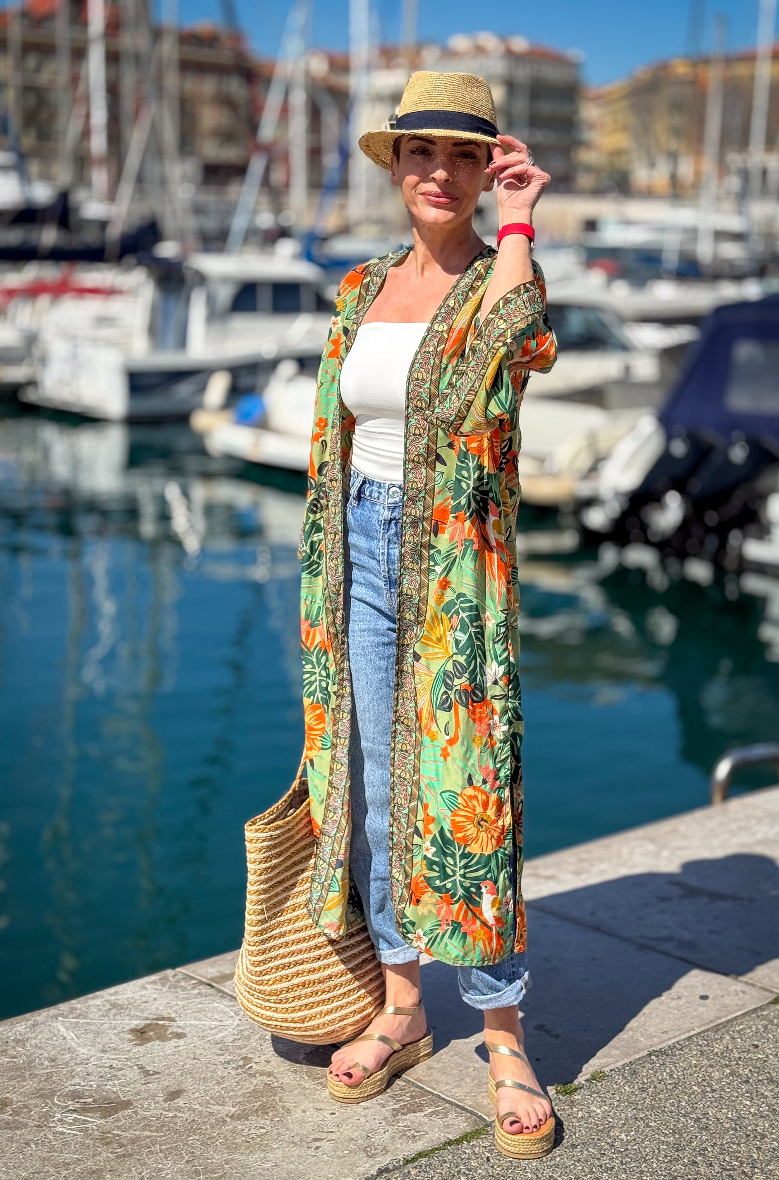 Kimono en soie, Kimono vintage, kimono bohème,  Robe d'intérieur, Cadeau de Noël, Cadeaux pour elle