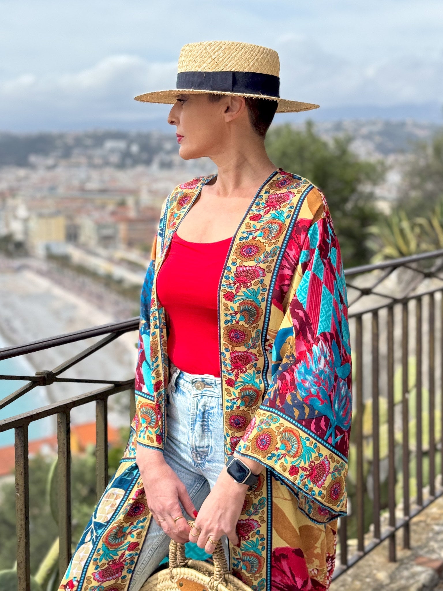 Combi-short kimono en soie / combi-short avec ceinture / combi-short en soie d’été / combi-short col V