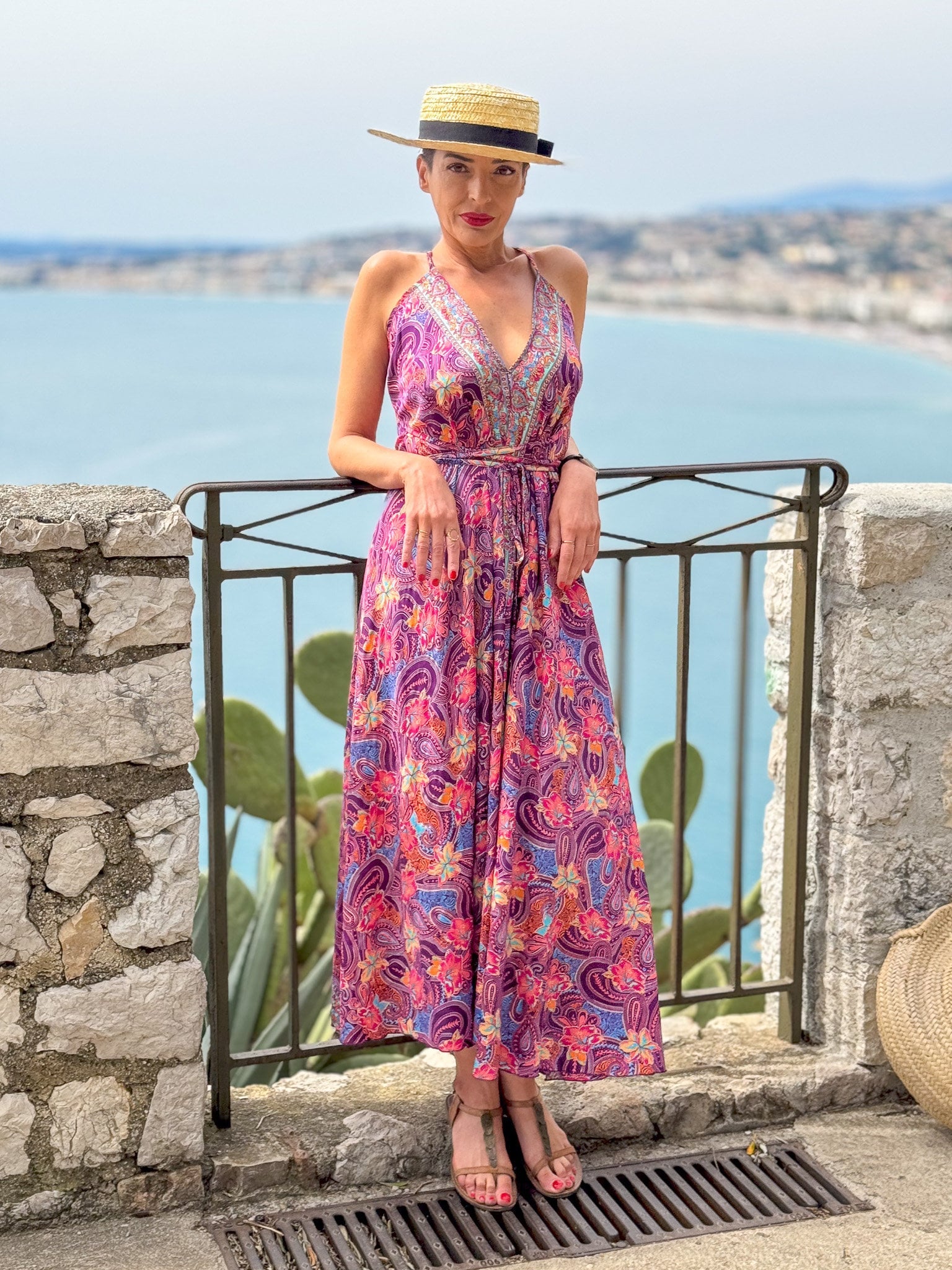 Silk backless dress / summer dress / one size / boho dress / Light dress / vintage dress