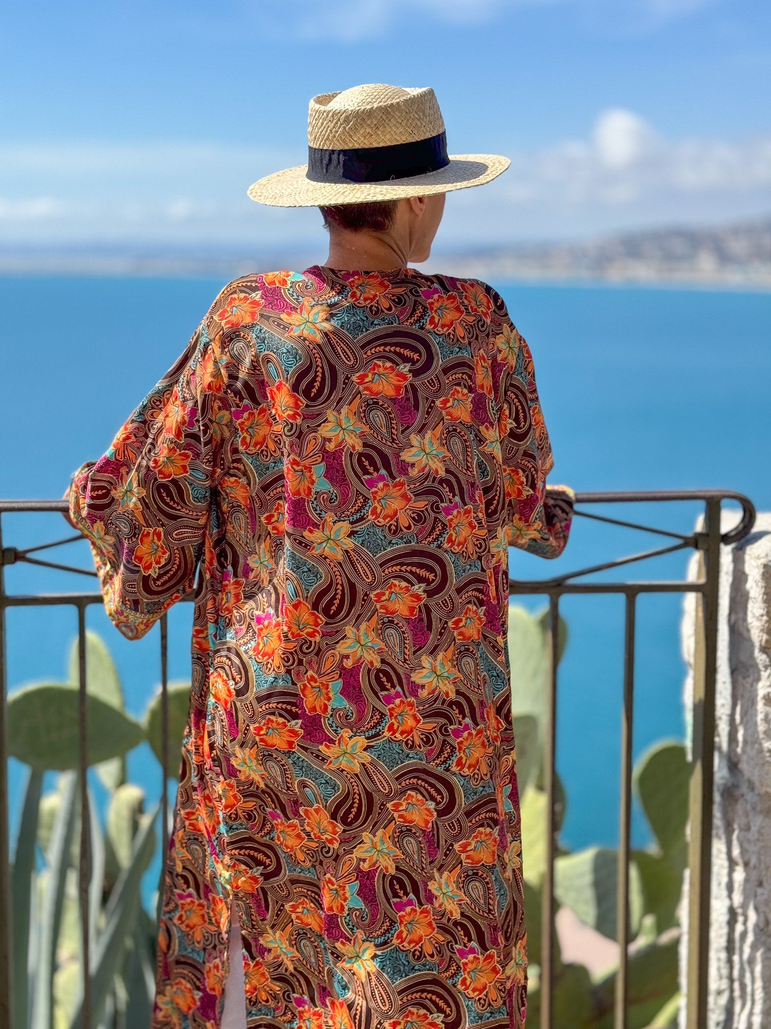 Kimono en soie, Kimono vintage, kimono bohème,  Robe d'intérieur, Cadeau de Noël, Cadeaux pour elle.