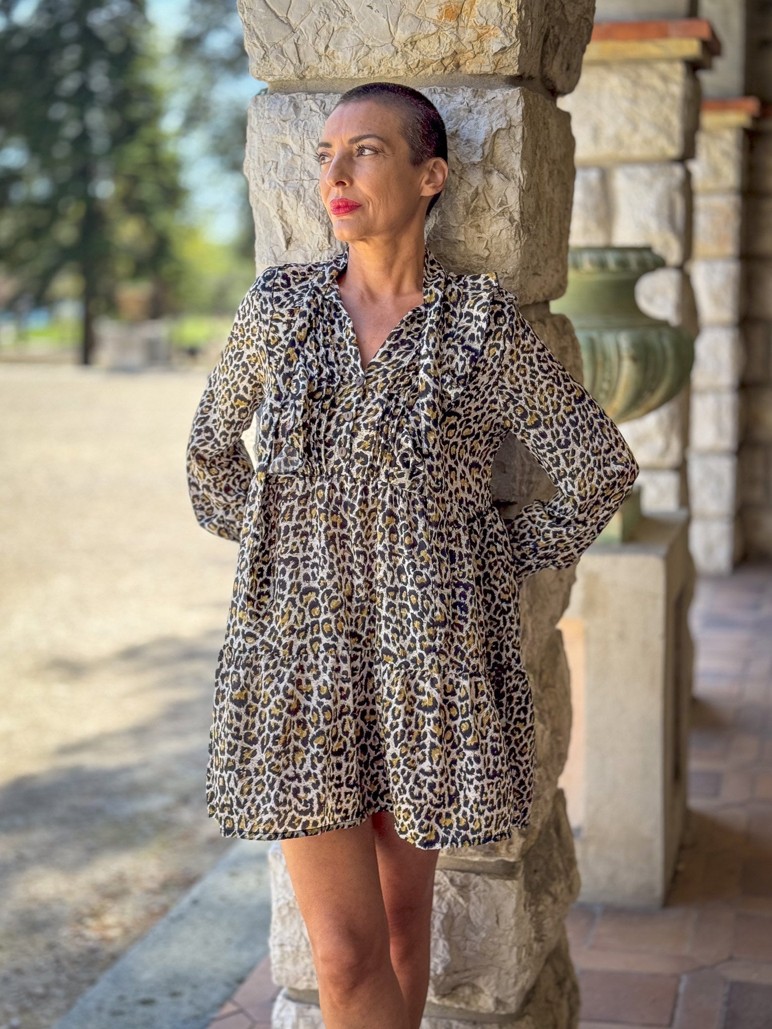 Short silk dress / Vintage silk dress / Boho chic silk dress / Short silk summer dress / Victorian style sleeves