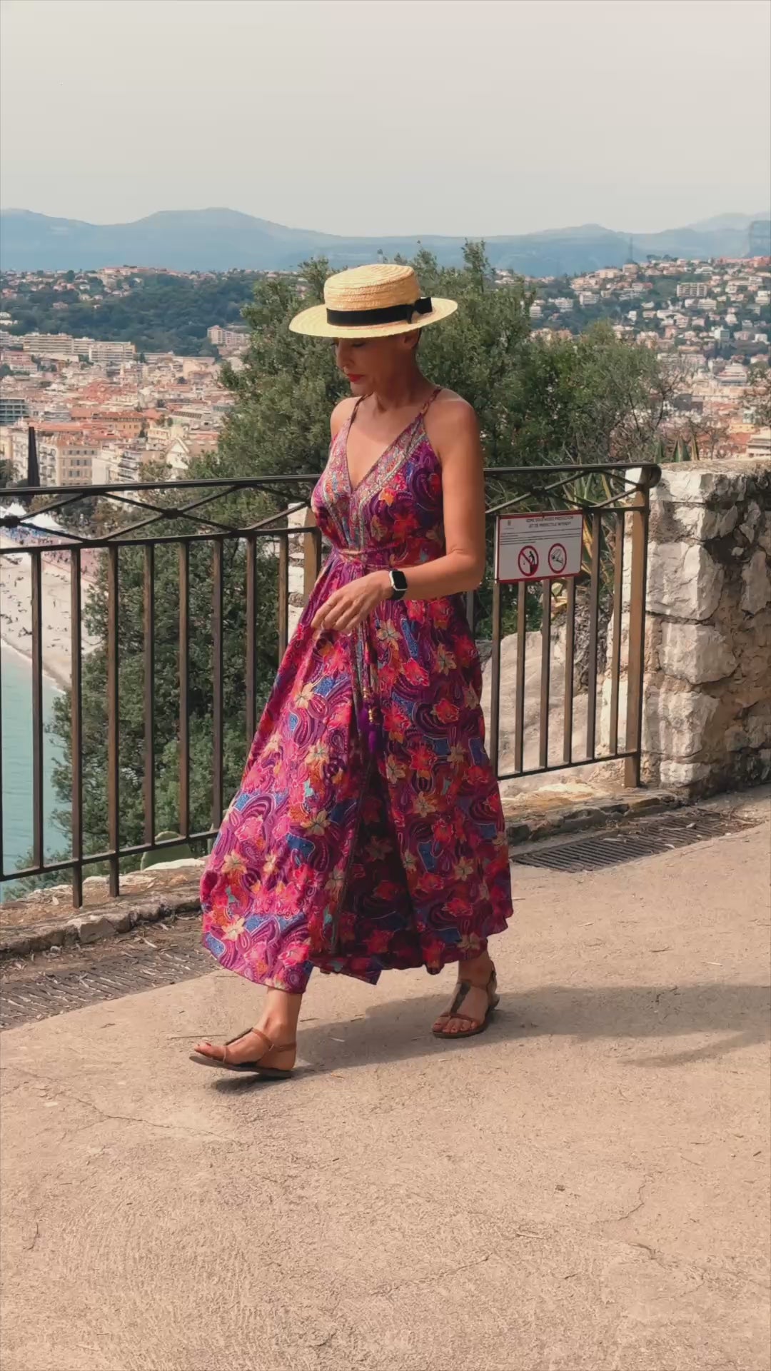 Silk backless dress / summer dress / one size / boho dress / Light dress / vintage dress