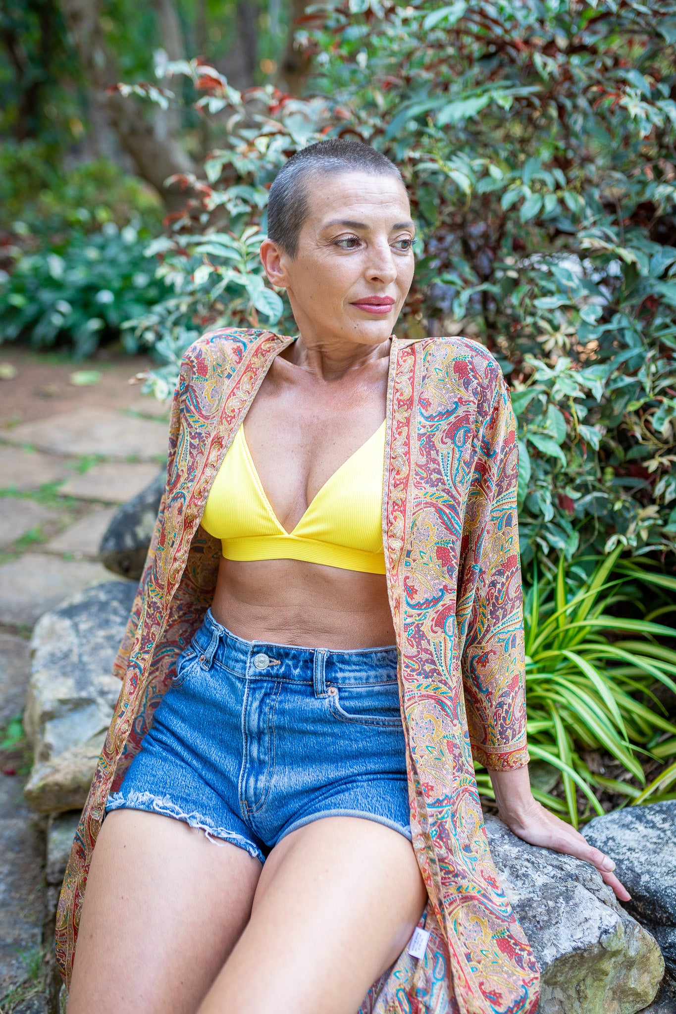 Woman silk kimono, Vintage kimono, Boho kimono, Silk dressing gown