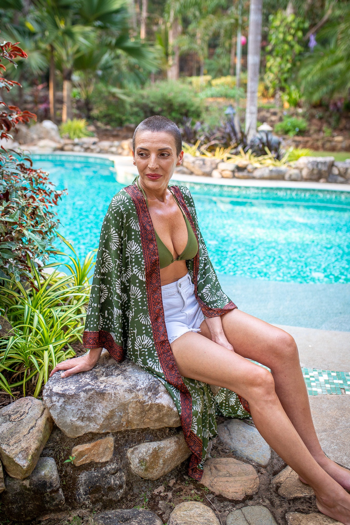 Woman silk kimono, Vintage kimono, Boho kimono, Silk dressing gown